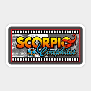 SCORPIO CINEPHILES HEADER Sticker